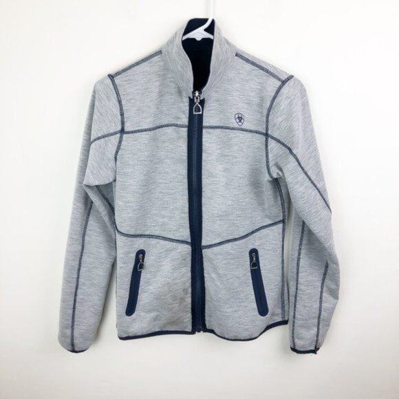 ARIAT Morris Reversible Jacket navy grey - Picture 6 of 8